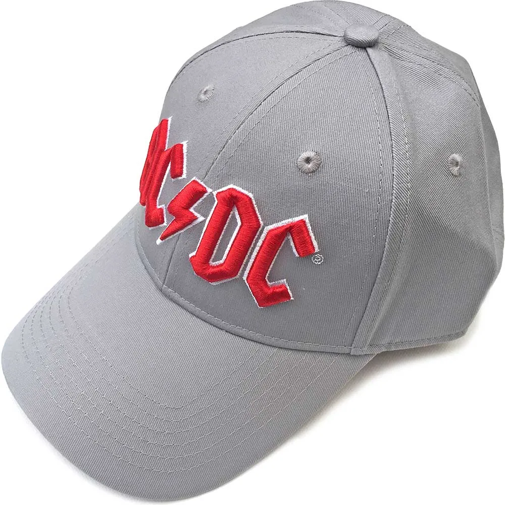 AC/DC Baseball Cap: Red Logo