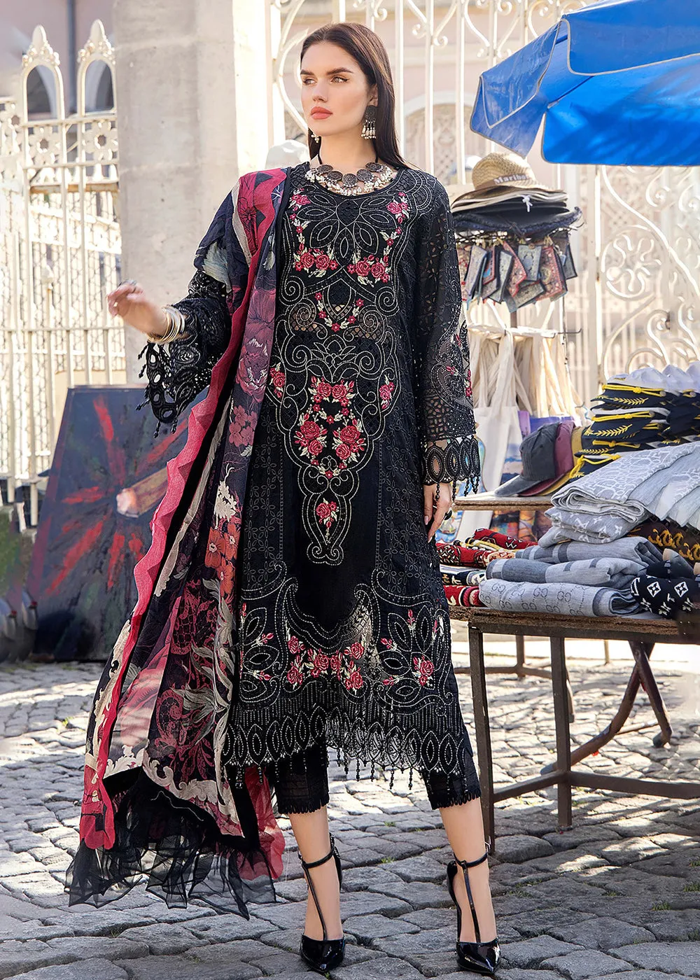 Adan's Libas Embroidered Lawn 2024 by Irha Zia | 5551