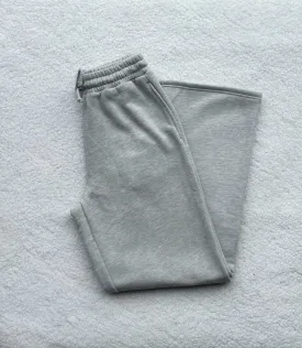 Afternoon Grey Basic Blank Flare Sweatpants