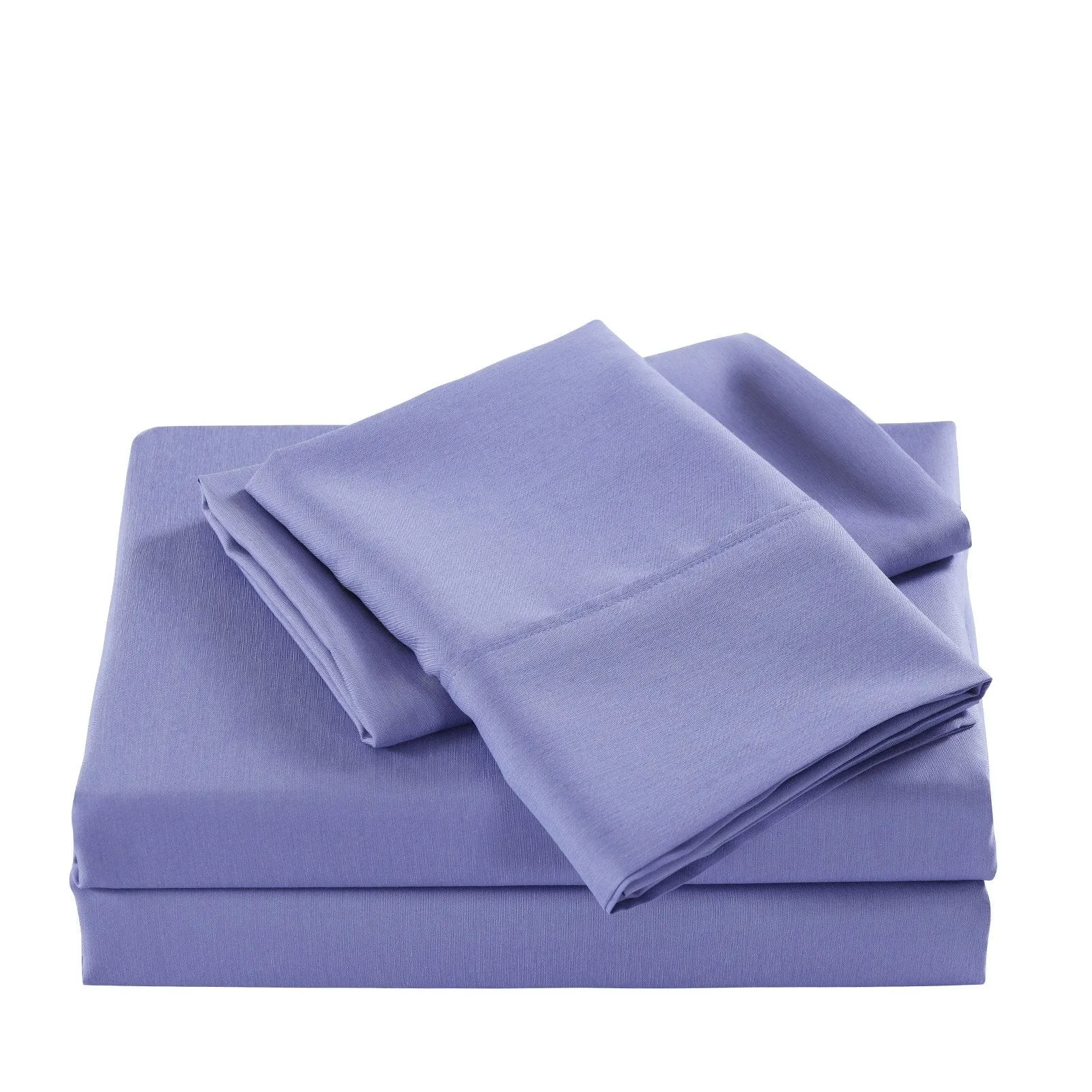 Casa Decor 2000 Thread Count Bamboo Cooling Sheet Set Ultra Soft Bedding King Mid Blue