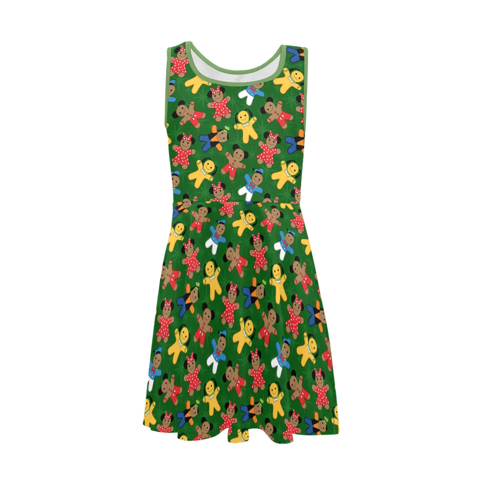 Christmas Cookies Girls' Sleeveless Sundress