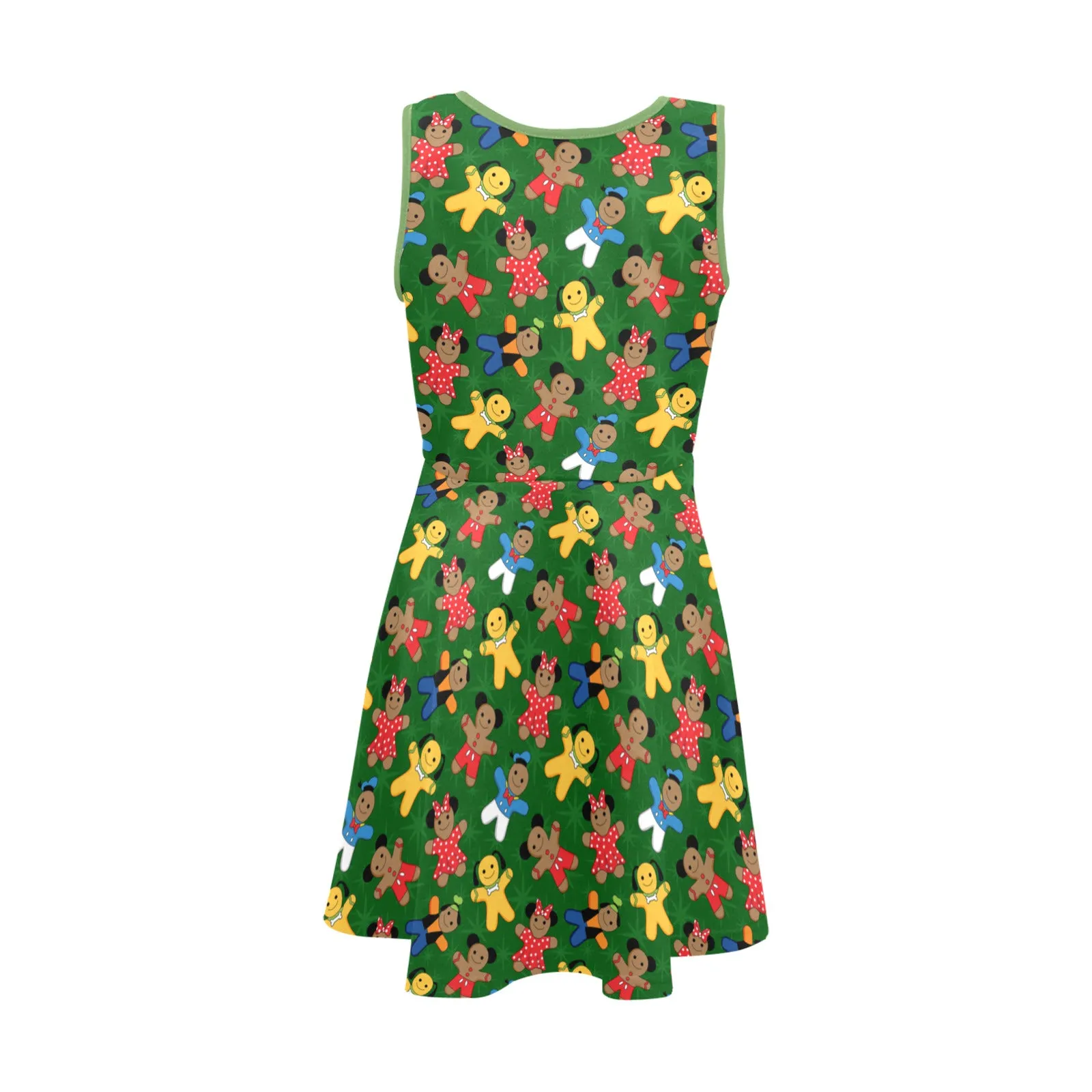 Christmas Cookies Girls' Sleeveless Sundress