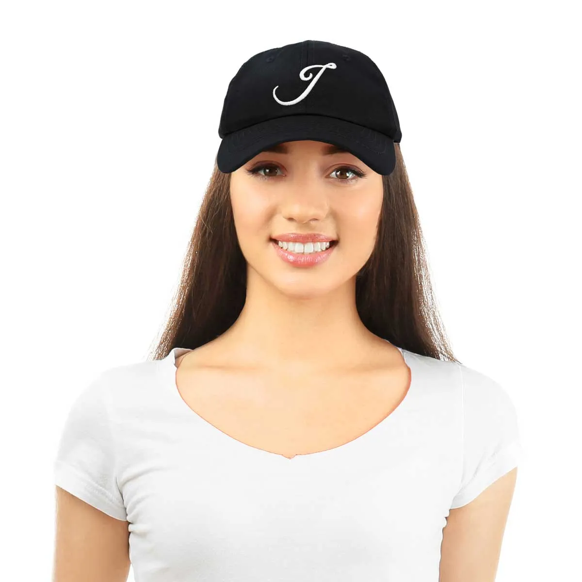 Dalix  Initial Letter J Hat