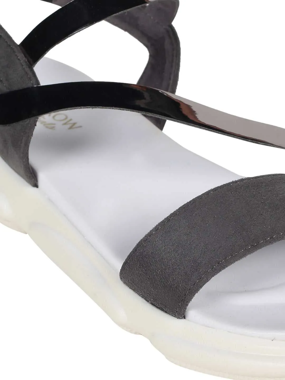 Doreen Grey Flats