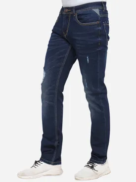 Ensign Blue Washed Slim Fit Jeans | JadeBlue