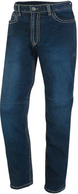 Premium Blue Motorcycle Jeans by Germot Jason - Durable, Stylish, and Protective