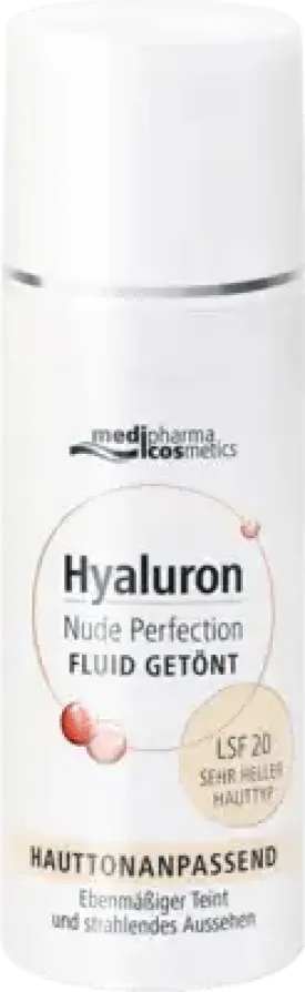 HYALURON NUDE Perfect.Fluid tinted s.hel HT SPF 20