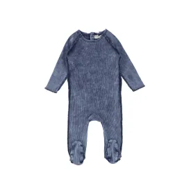 LIL LEGGS BLUE WASH DENIM STRETCHIE