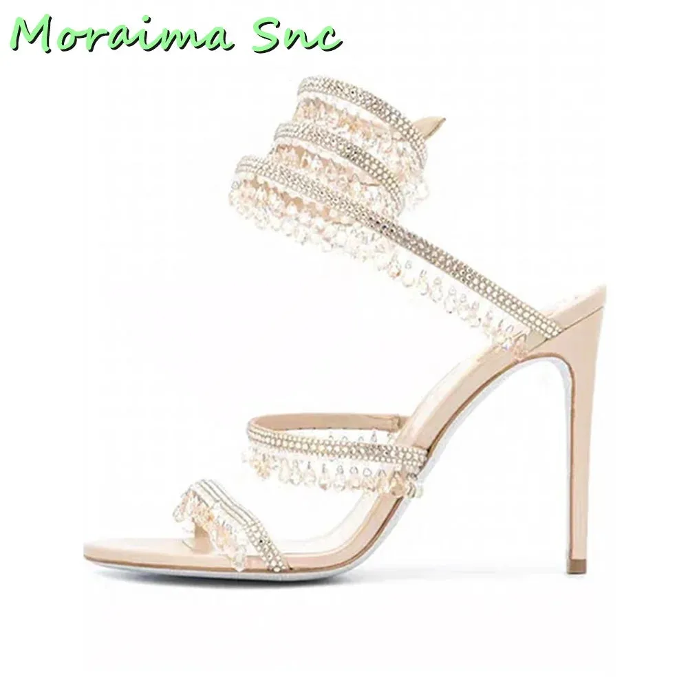 Luxury Crystal Bling High Heel