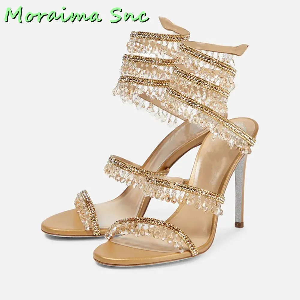 Luxury Crystal Bling High Heel