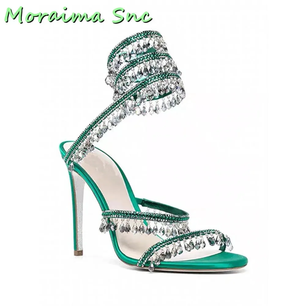 Luxury Crystal Bling High Heel