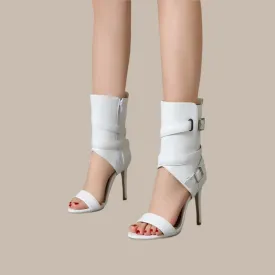 Party High Heels with T-strap Design