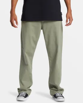 Quiksilver Landers Far Out Straight Fit Pants - SEA SPRAY