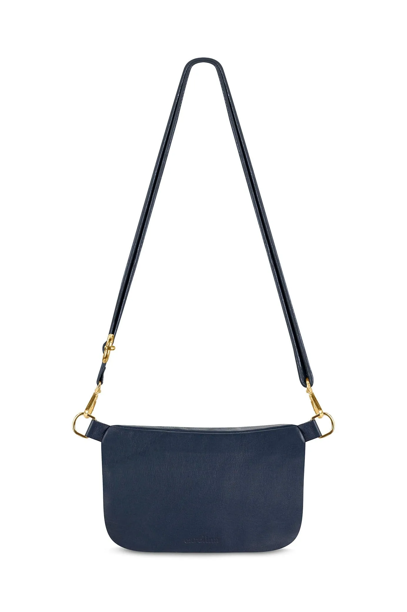 Ramona Leather Handbag Navy