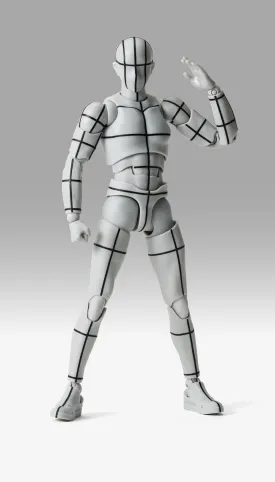 S.H.Figuarts Body-Kun -Sports Edition- Wire Frame (Gray Color Ver.)