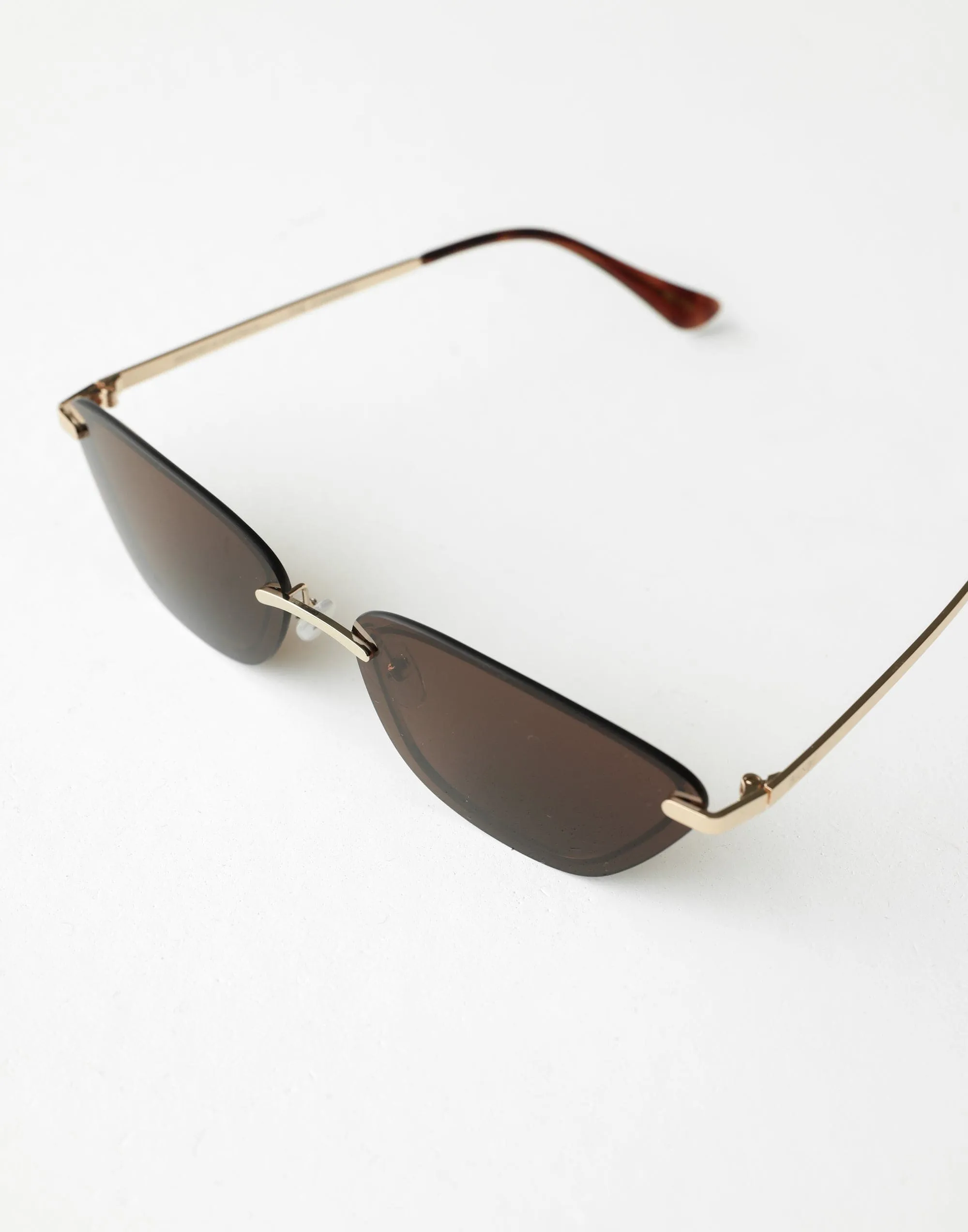 The Chandra Sunglasses (Light Gold Chocolate) - By Banbé