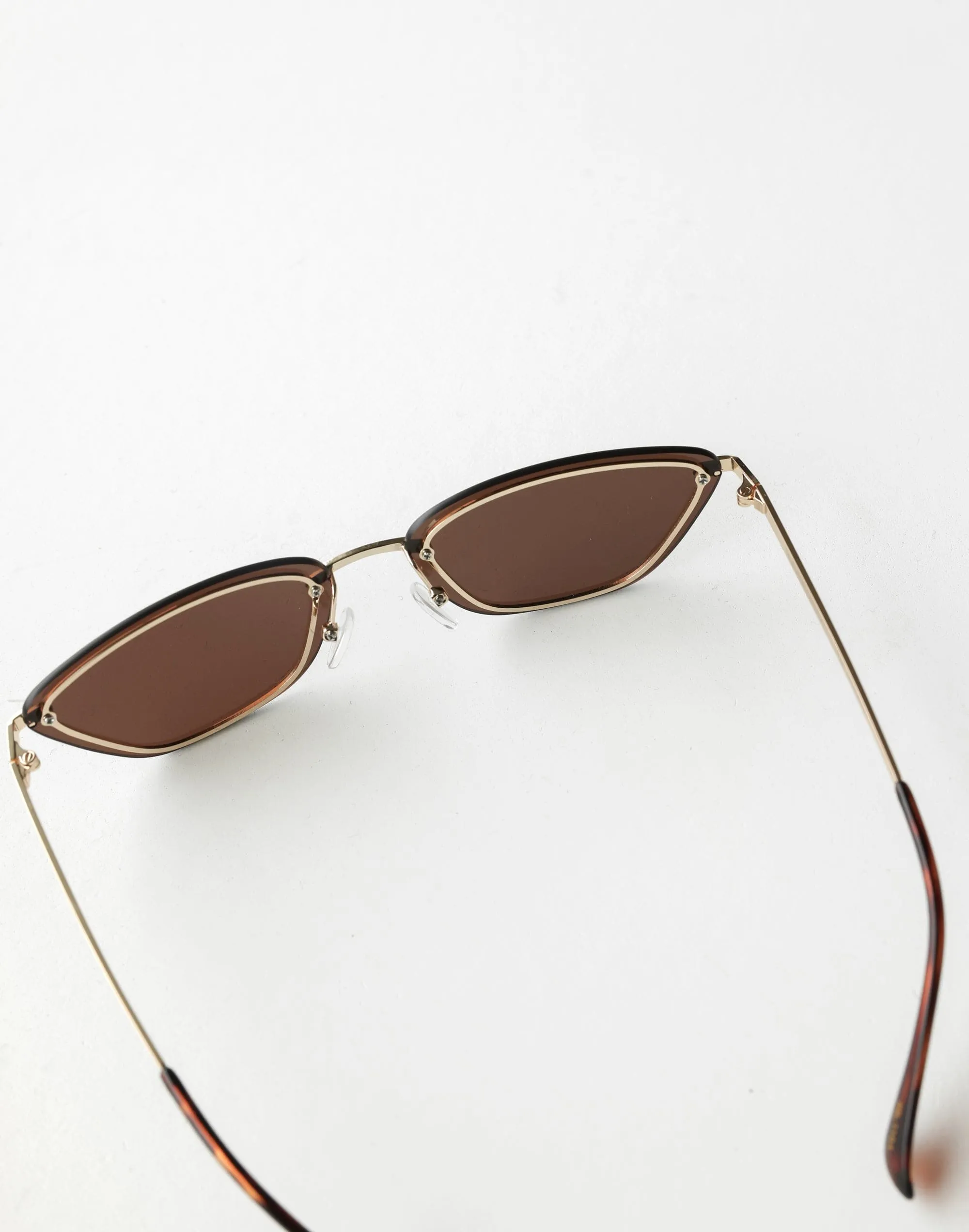 The Chandra Sunglasses (Light Gold Chocolate) - By Banbé