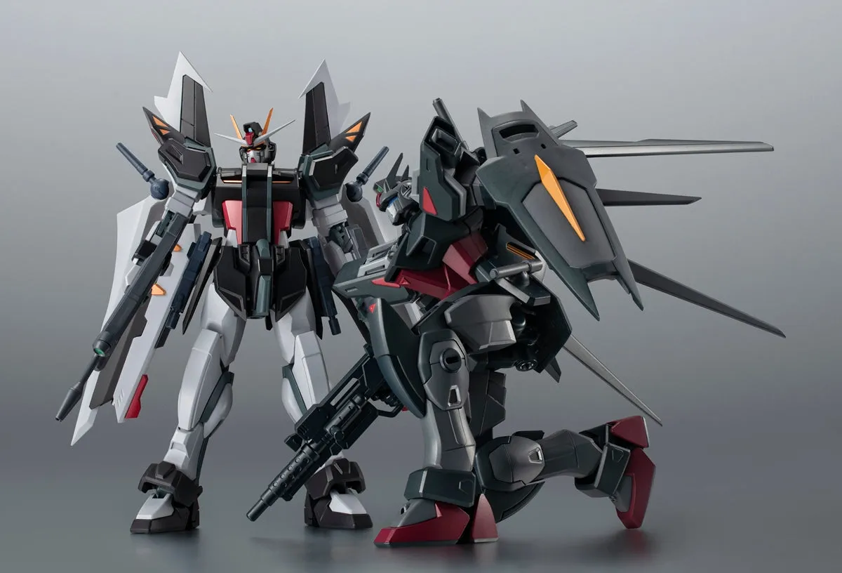 The Robot Spirits GAT-X105E   AQM/E-X09S Strike Noir Gundam ver. A.N.I.M.E.