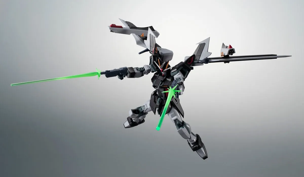 The Robot Spirits GAT-X105E   AQM/E-X09S Strike Noir Gundam ver. A.N.I.M.E.